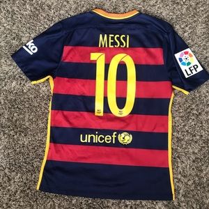 Lionel Messi Barcelona Soccer Jersey